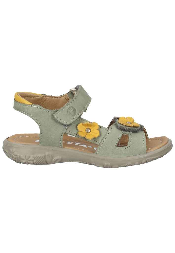 Ricosta Sandalen Nubukleder Grün
