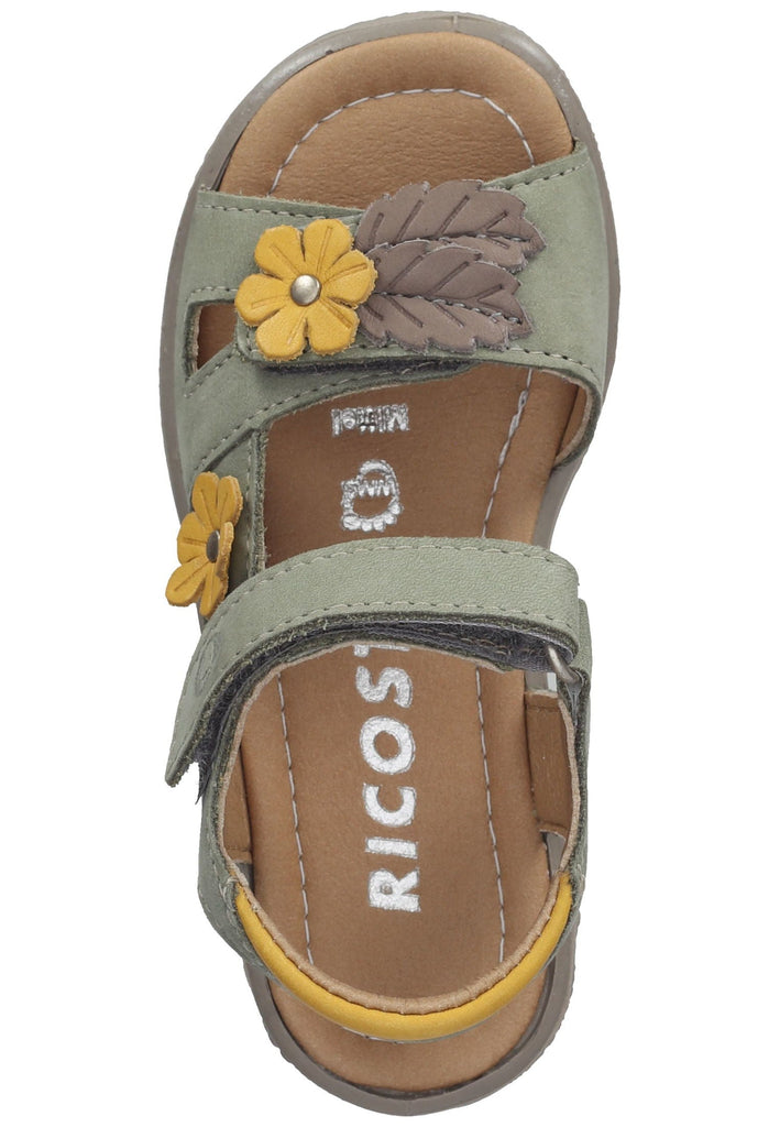 Ricosta Sandalen Nubukleder Grün