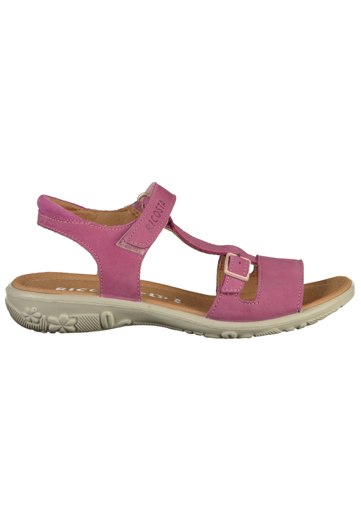Ricosta Sandalen Nubukleder Rosa