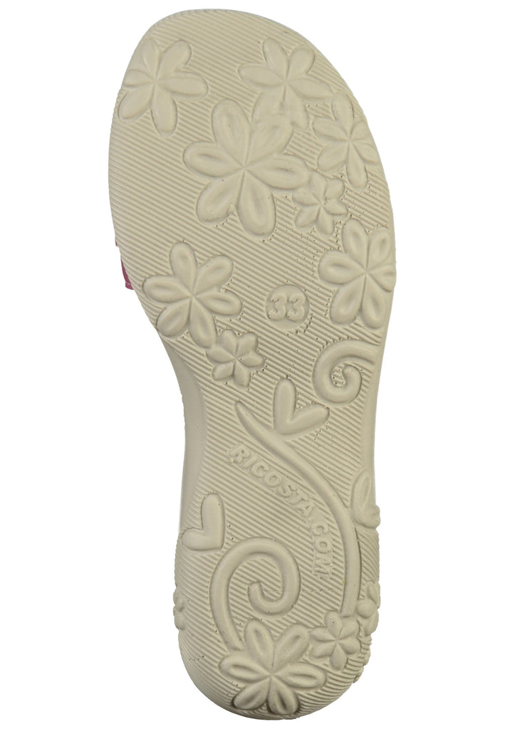 Ricosta Sandalen Nubukleder Rosa
