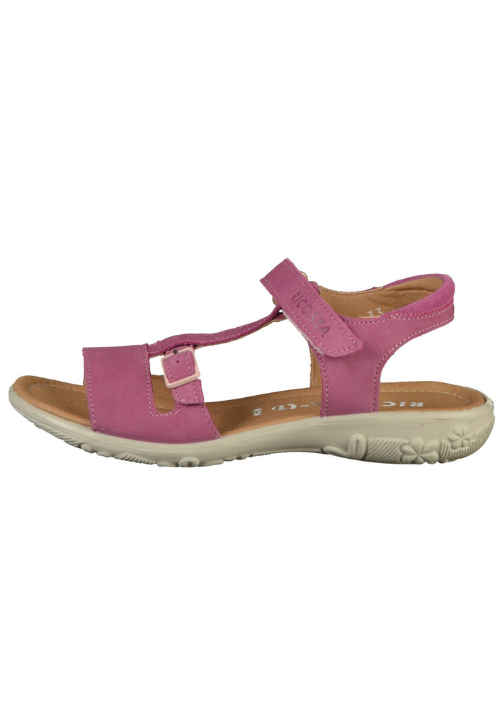 Ricosta Sandalen Nubukleder Rosa