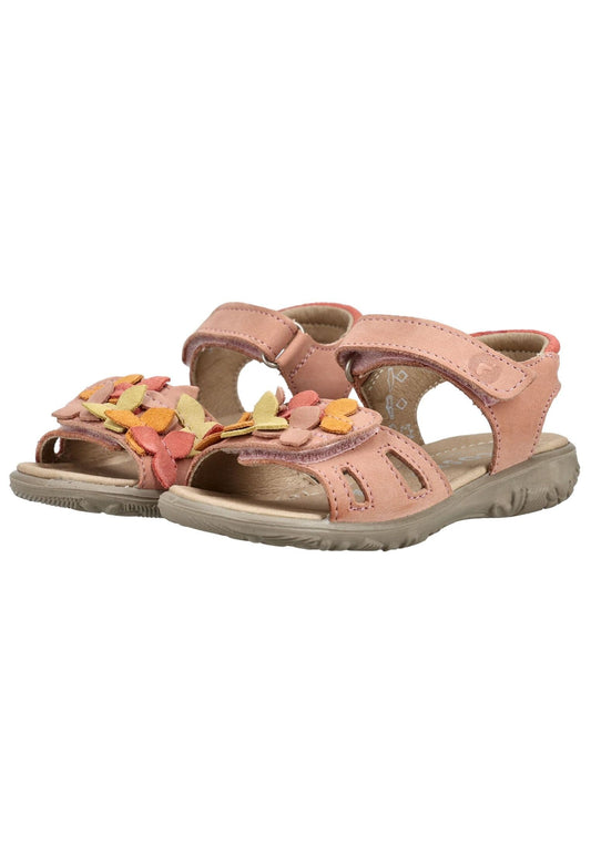 Ricosta Sandalen Nubukleder Rosa