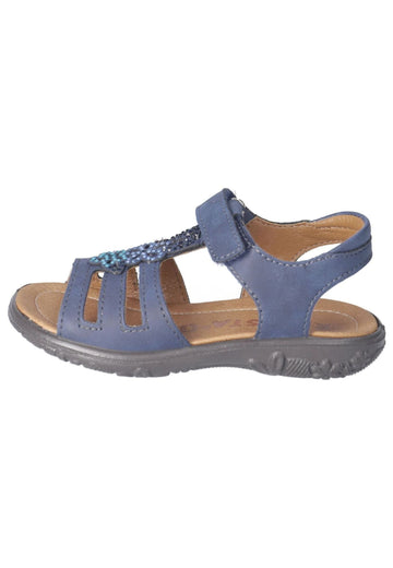 Sandalen Ricosta Sandalen Lederimitat Dunkelblau