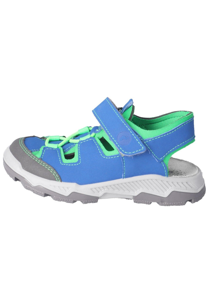 Sandalen Ricosta Sandalen Lederimitat/Textil Blau/Grün