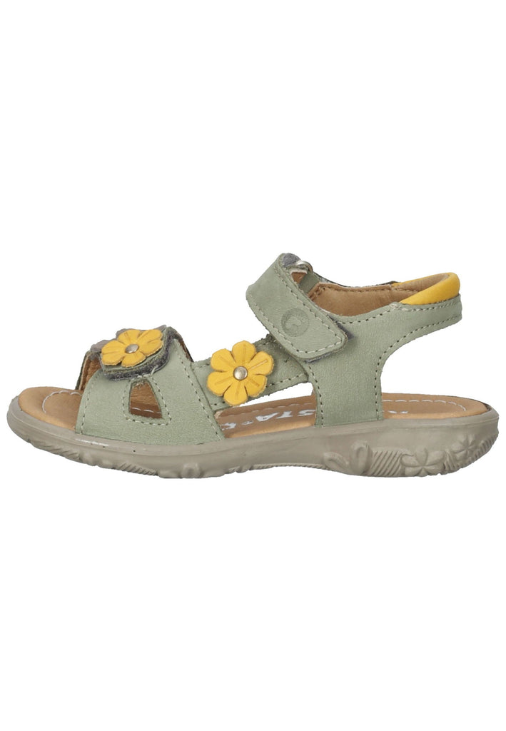 Sandalen Ricosta Sandalen Nubukleder Grün