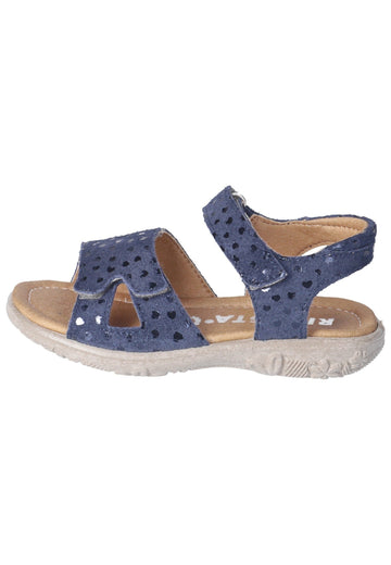 Sandalen Ricosta Sandalen Veloursleder Dunkelblau