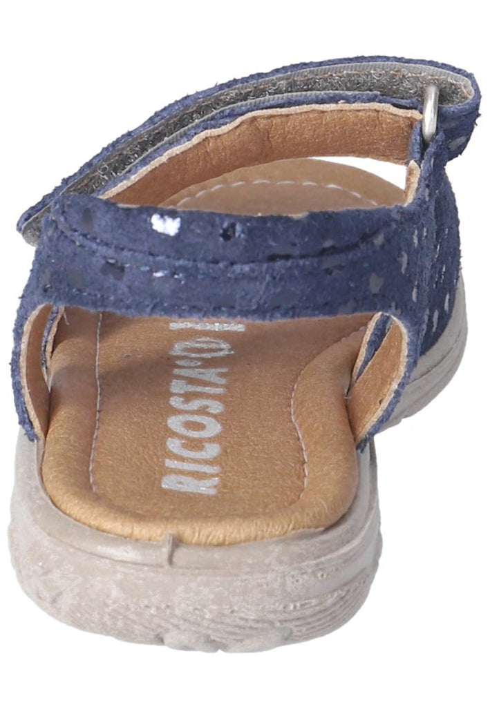Ricosta Sandalen Veloursleder Dunkelblau