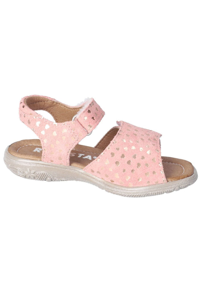 Ricosta Sandalen Veloursleder Rosa