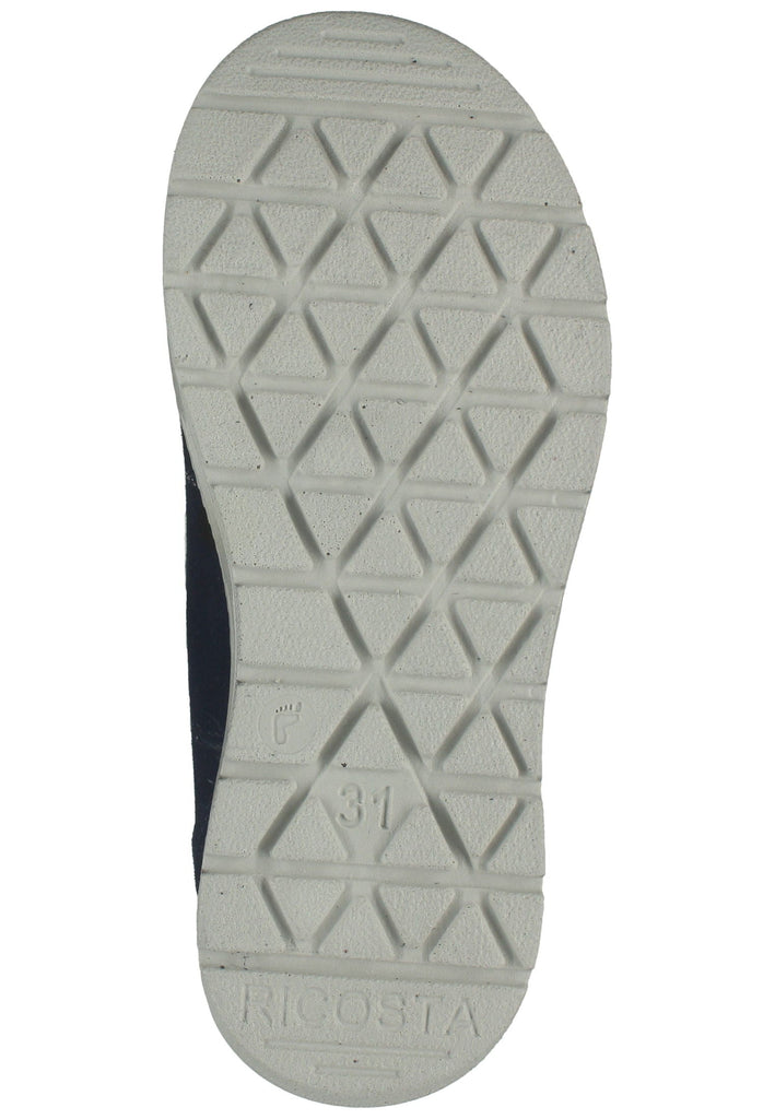 Ricosta Sneaker Leder Dunkelblau/Braun