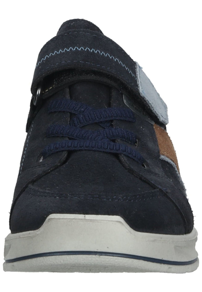 Ricosta Sneaker Leder Dunkelblau/Braun