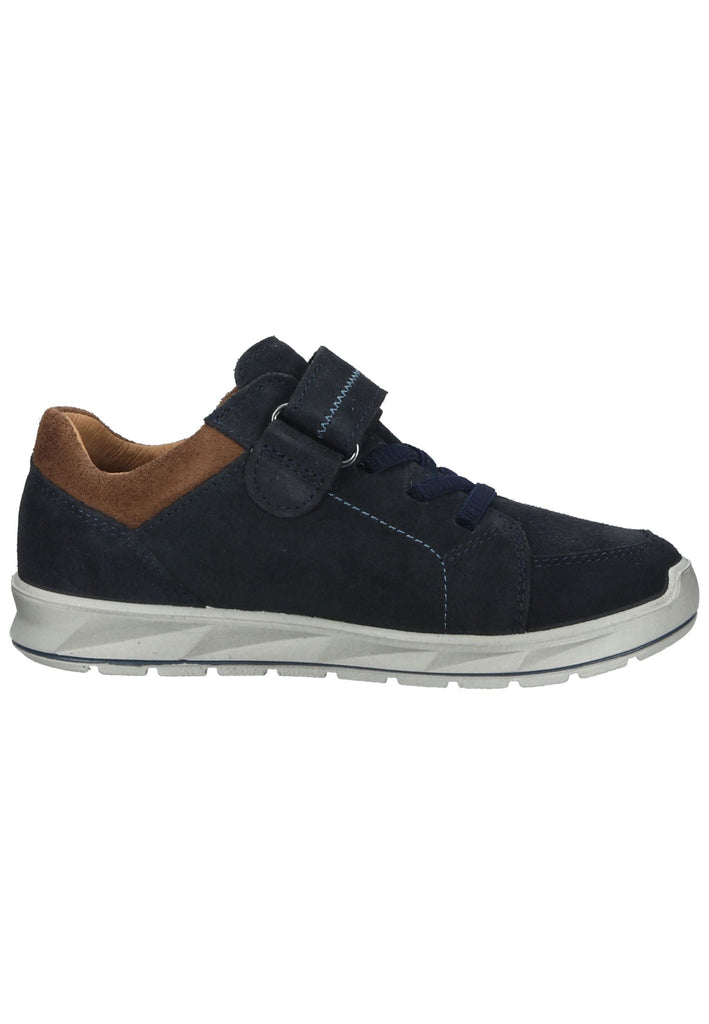 Ricosta Sneaker Leder Dunkelblau/Braun
