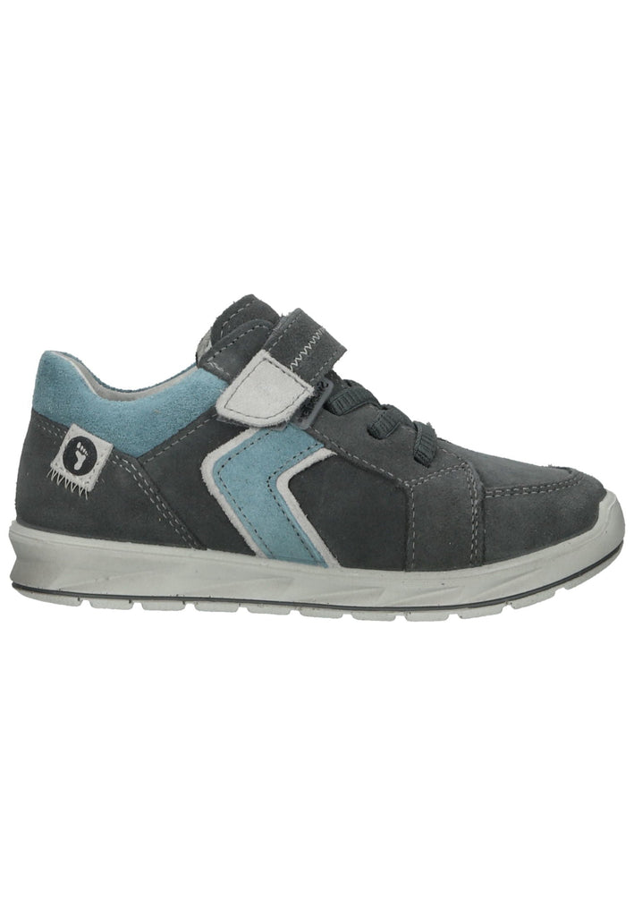 Ricosta Sneaker Leder Grau/Blau