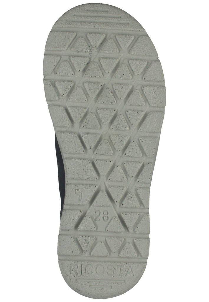 Ricosta Sneaker Leder Grau/Blau