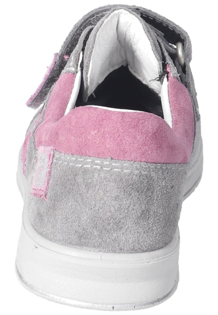 Ricosta Sneaker Leder Grau/Pink