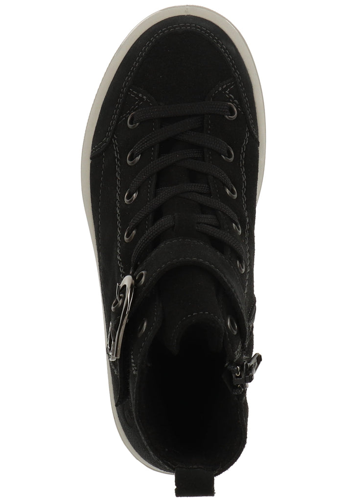 Ricosta Sneaker Leder Schwarz