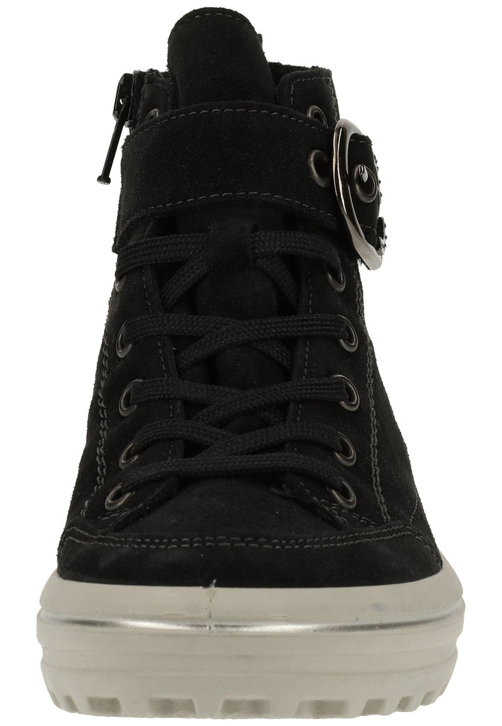 Ricosta Sneaker Leder Schwarz