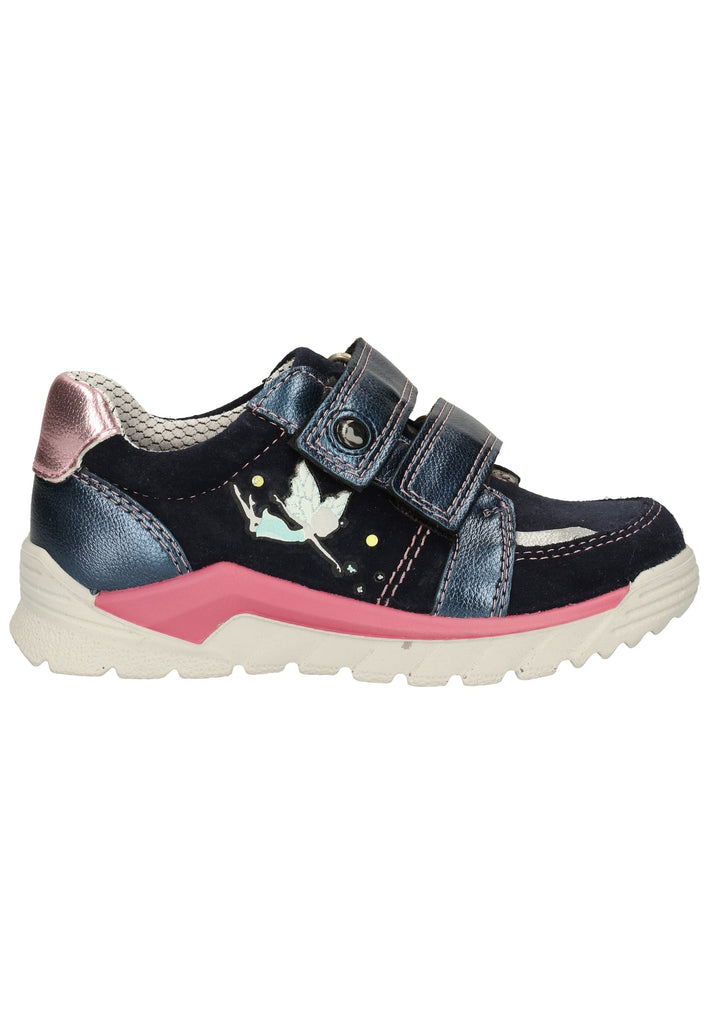 Ricosta Sneaker Leder/Synthetik Blau/Pink