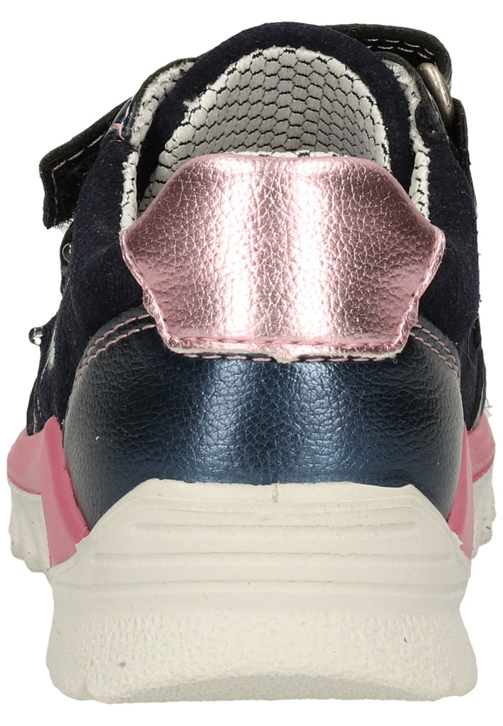 Ricosta Sneaker Leder/Synthetik Blau/Pink