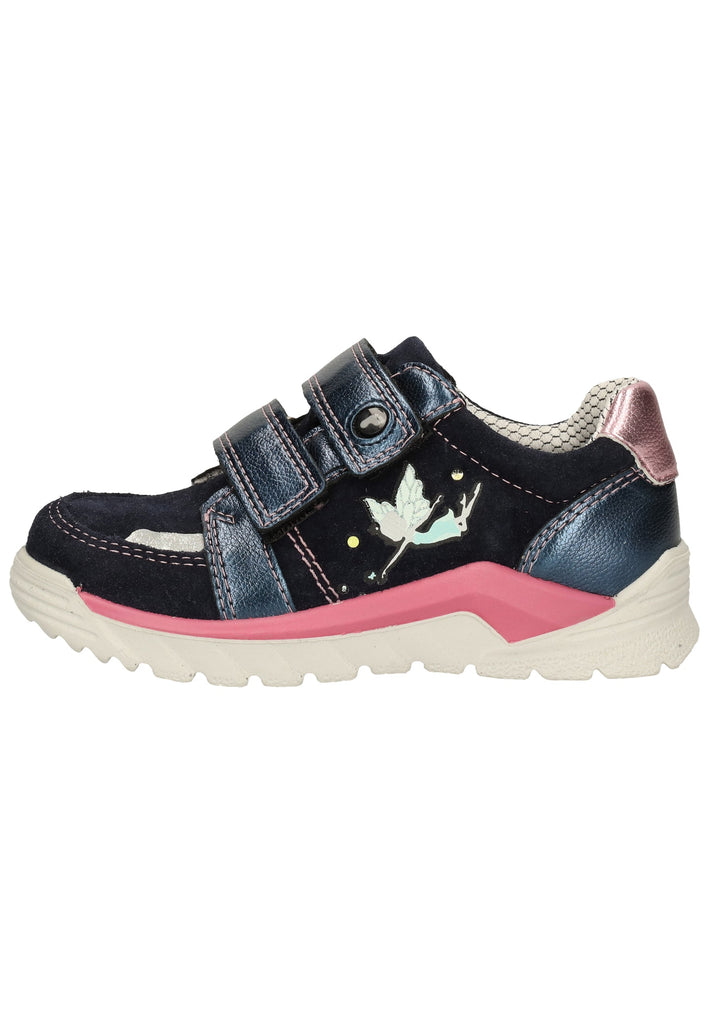 Ricosta Sneaker Leder/Synthetik Blau/Pink
