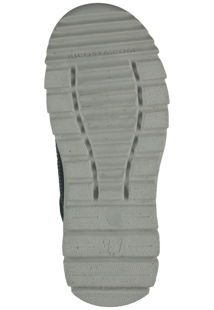 Ricosta Sneaker Leder/Synthetik Grau/Grün