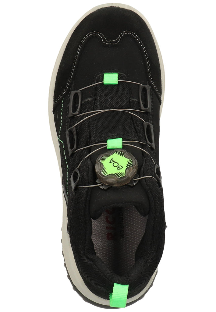 Ricosta Sneaker Leder/Synthetik Schwarz