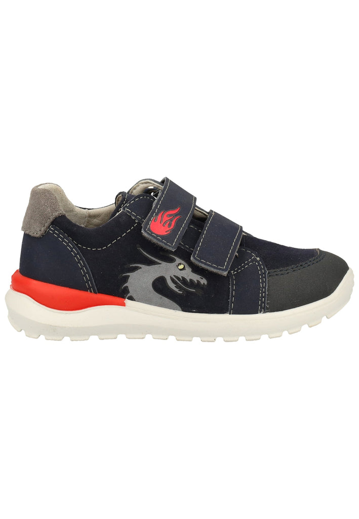 Ricosta Sneaker Leder/Textil Blau