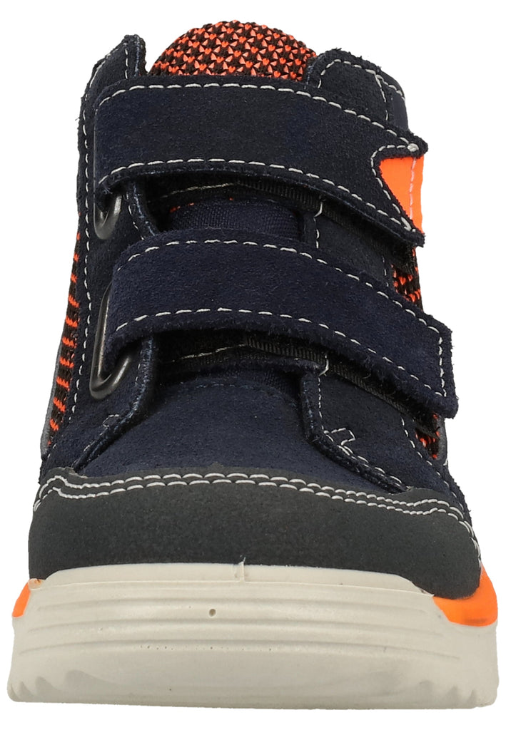 Ricosta Sneaker Leder/Textil Blau/Orange
