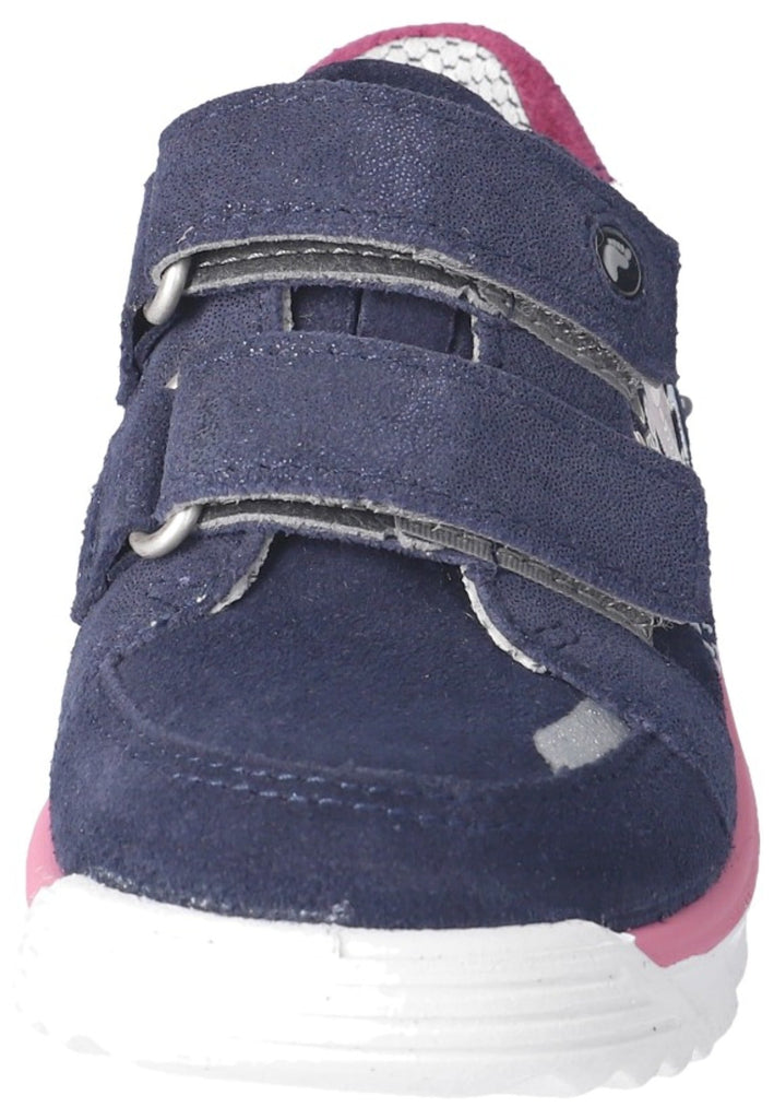 Ricosta Sneaker Leder/Textil Blau/Pink