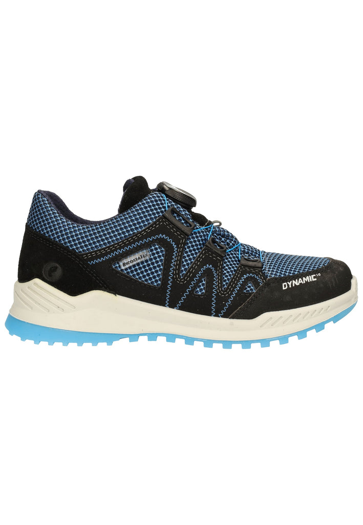 Ricosta Sneaker Leder/Textil Blau/Schwarz