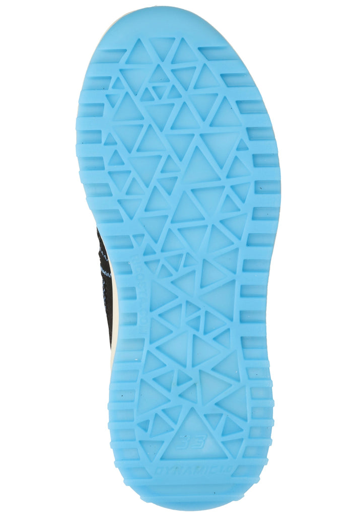 Ricosta Sneaker Leder/Textil Blau/Schwarz