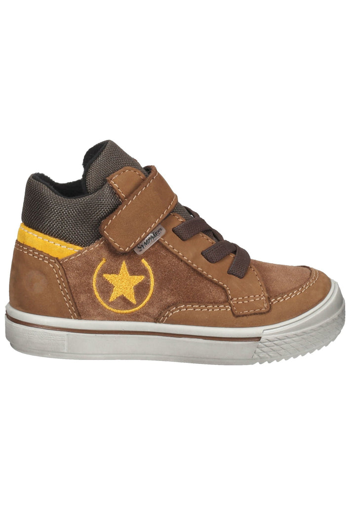 Ricosta Sneaker Leder/Textil Caramel