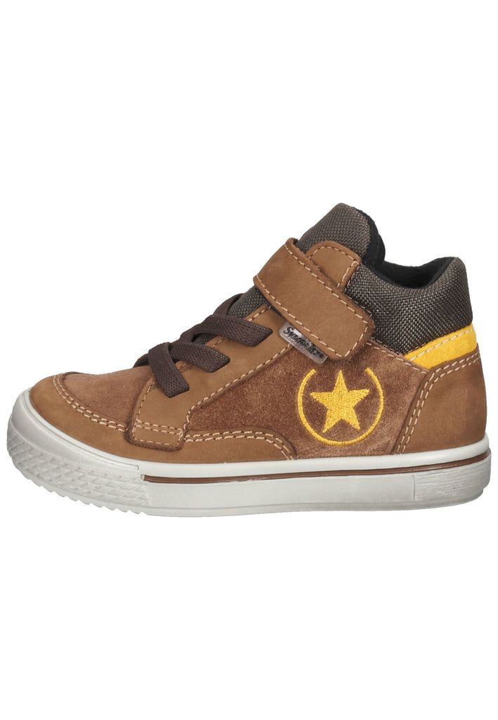Ricosta Sneaker Leder/Textil Caramel