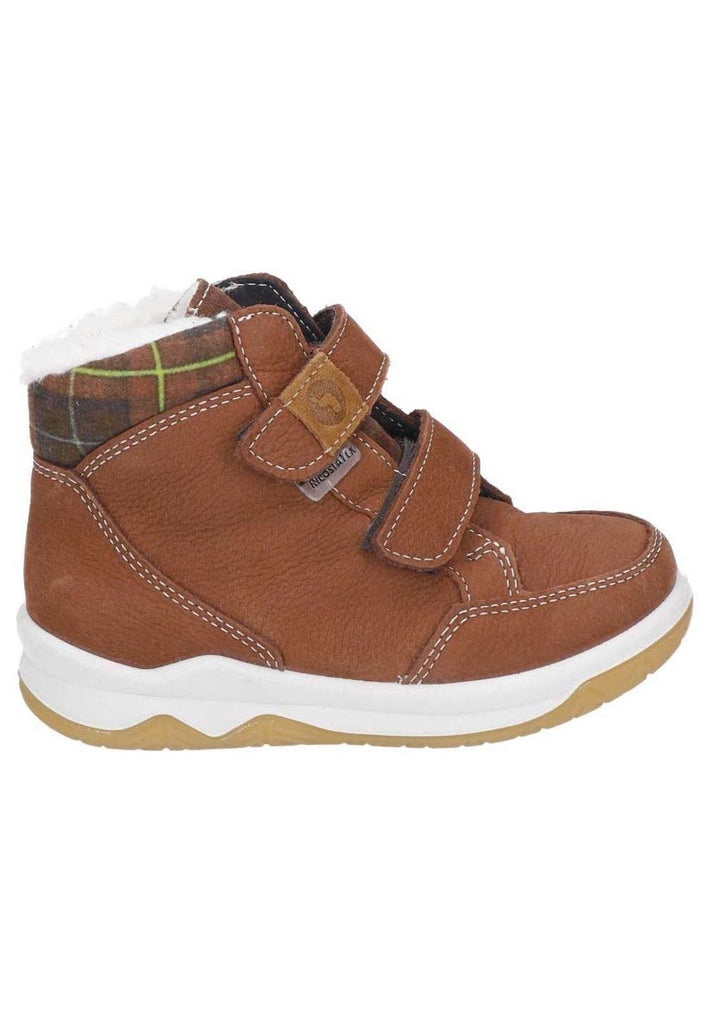 Ricosta Sneaker Leder/Textil Curry Warmfutter
