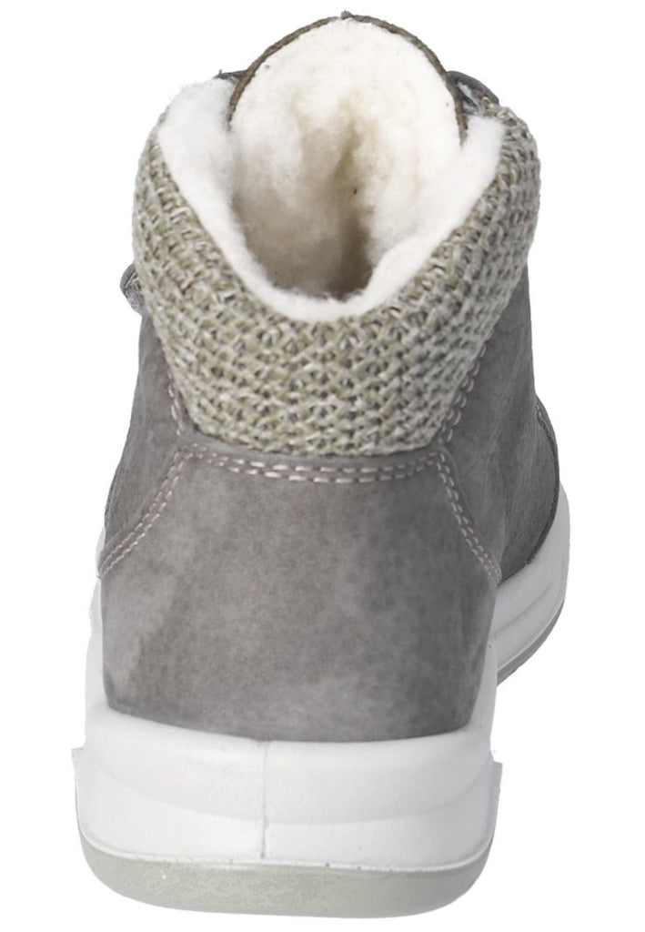 Ricosta Sneaker Leder/Textil Dunkelgrau Warmfutter