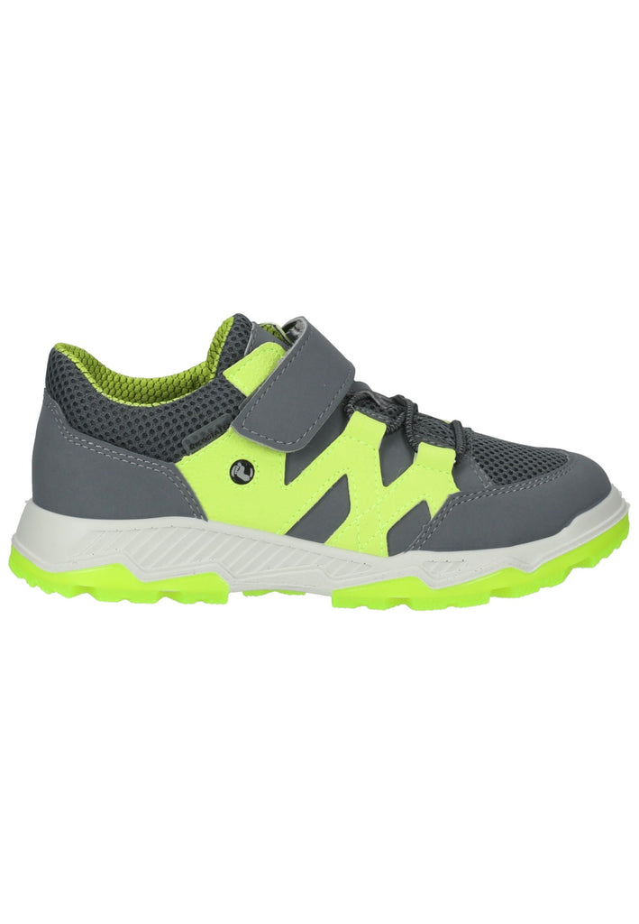 Ricosta Sneaker Leder/Textil Grau/Gelb