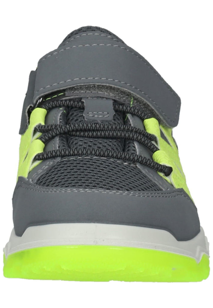 Ricosta Sneaker Leder/Textil Grau/Gelb