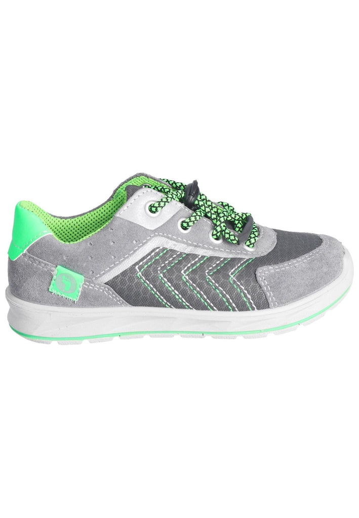 Ricosta Sneaker Leder/Textil Grau/Grün