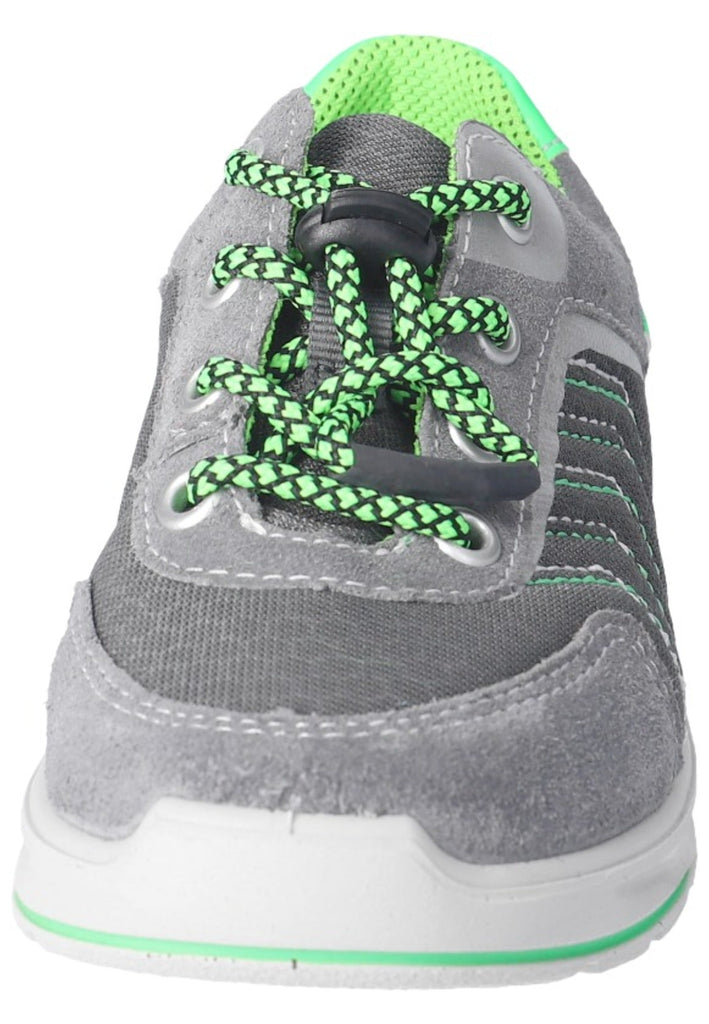 Ricosta Sneaker Leder/Textil Grau/Grün