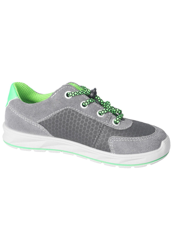 Ricosta Sneaker Leder/Textil Grau/Grün