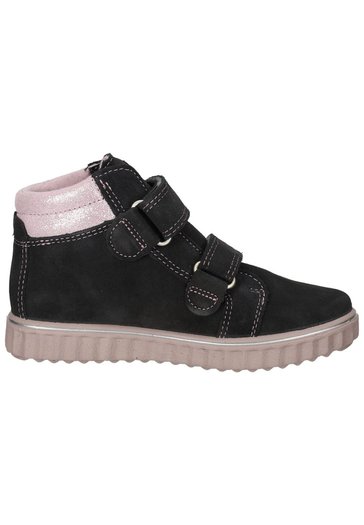 Ricosta Sneaker Leder/Textil Grau/Rosa