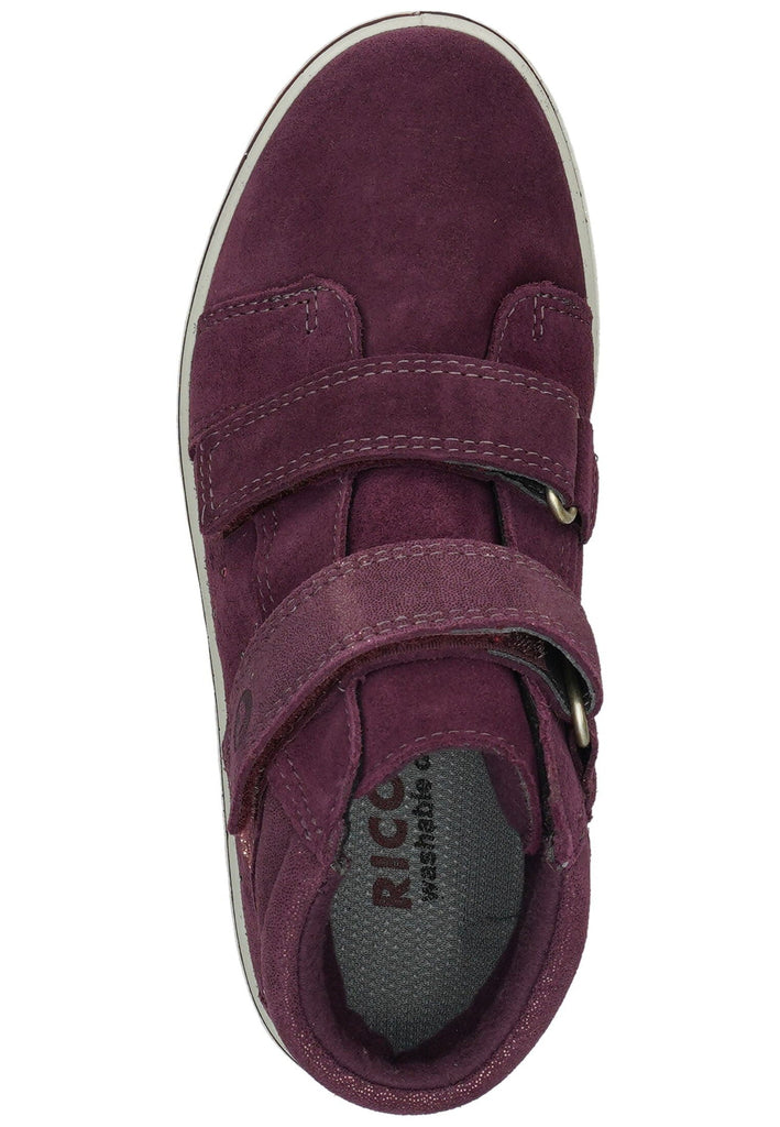 Ricosta Sneaker Leder/Textil Merlot Warmfutter