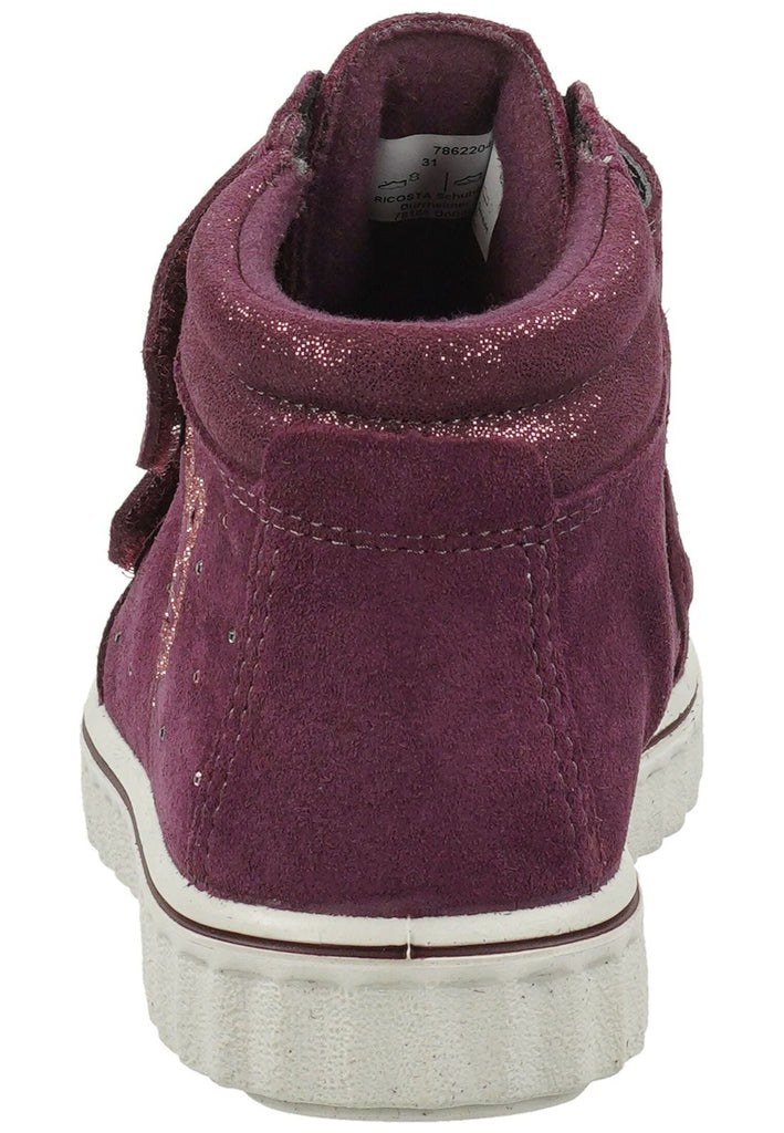 Ricosta Sneaker Leder/Textil Merlot Warmfutter