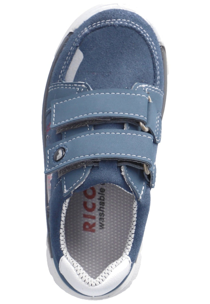 Ricosta Sneaker Leder/Textil Petrol