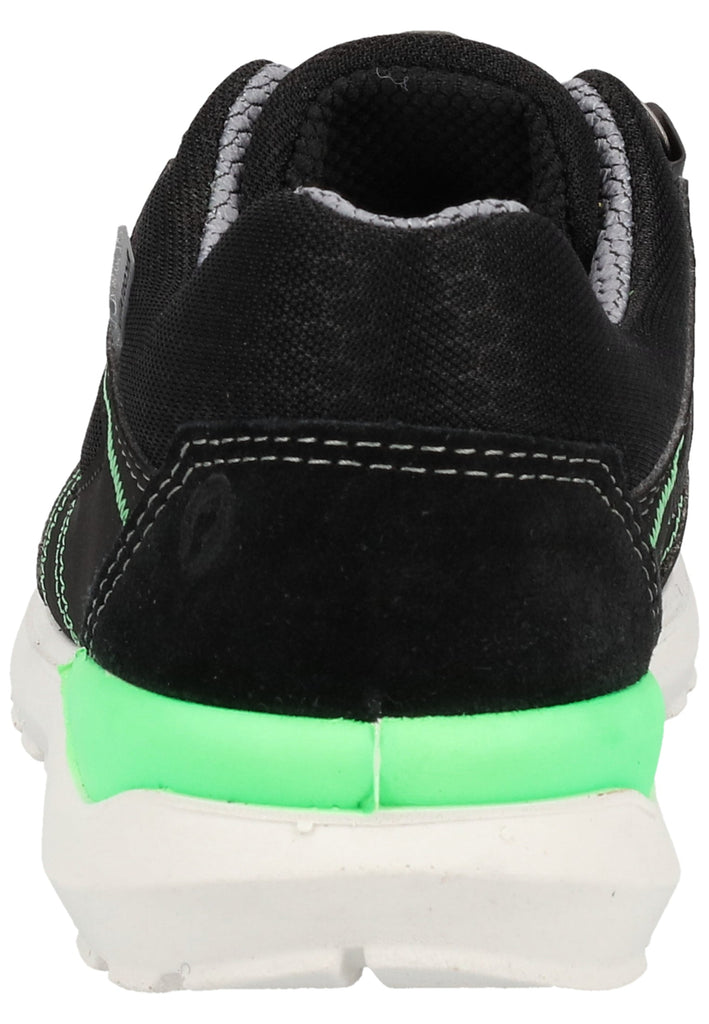 Ricosta Sneaker Leder/Textil Schwarz