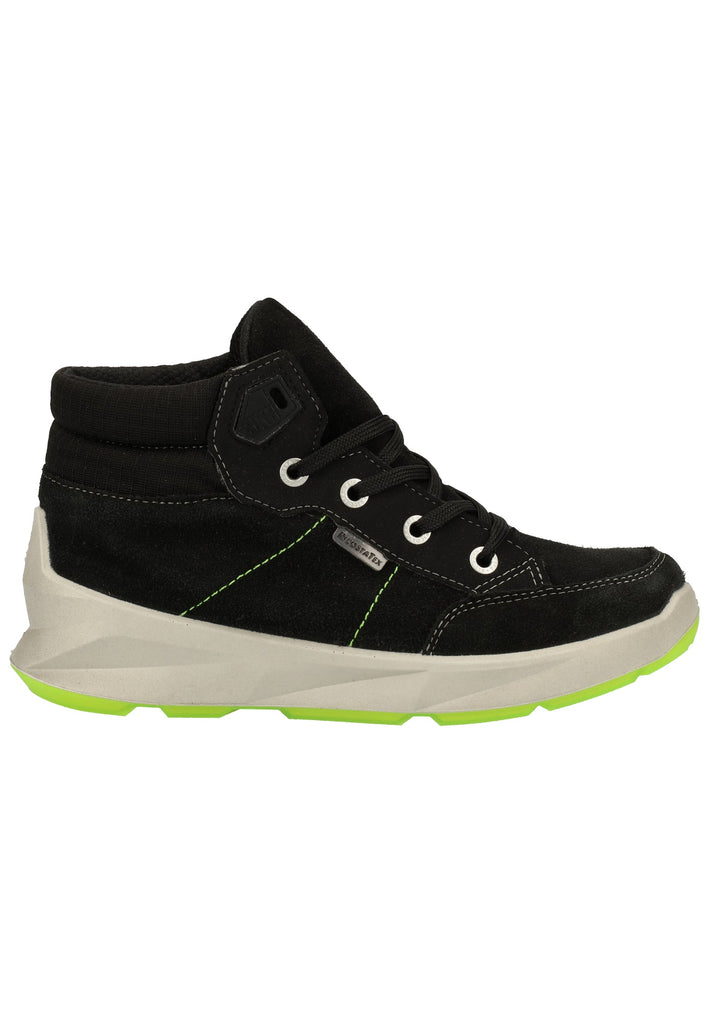 Ricosta Sneaker Leder/Textil Schwarz