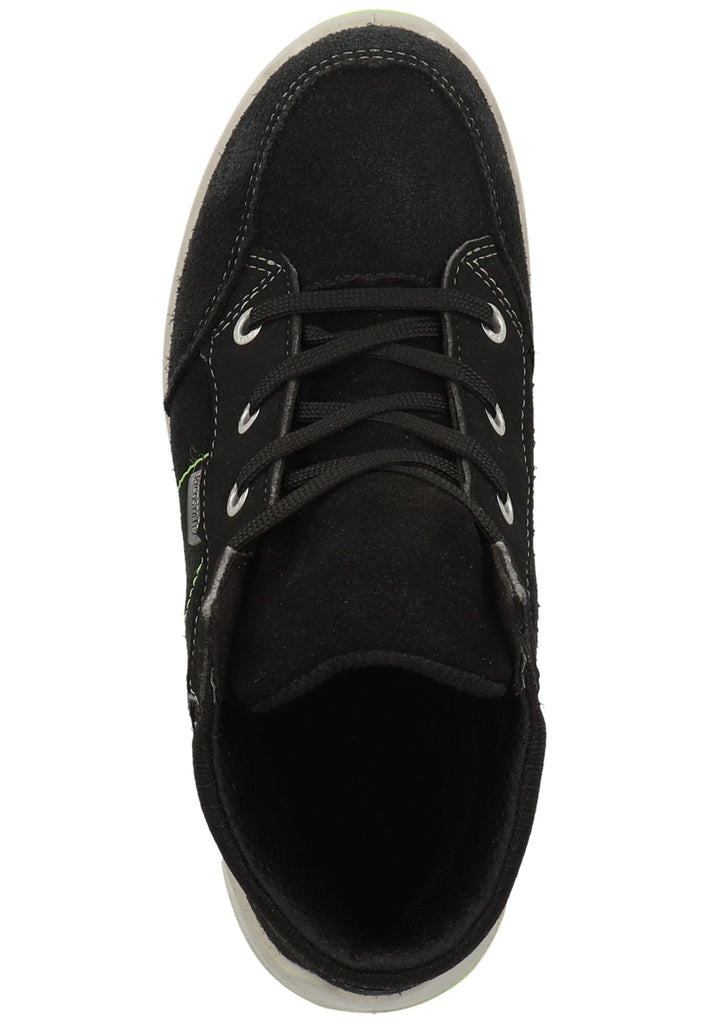 Ricosta Sneaker Leder/Textil Schwarz