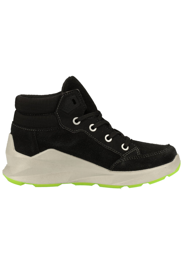 Ricosta Sneaker Leder/Textil Schwarz