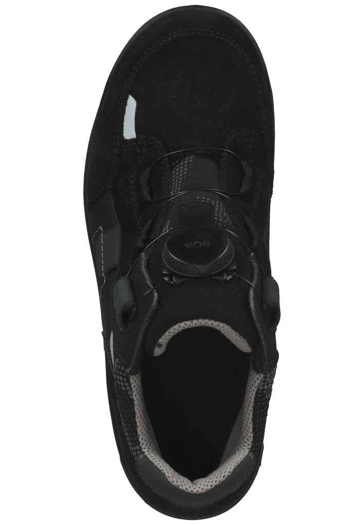 Ricosta Sneaker Leder/Textil Schwarz/Grau