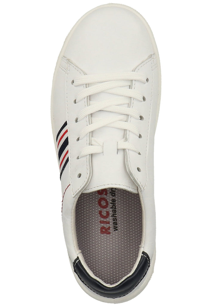 Ricosta Sneaker Leder/Textil Weiß