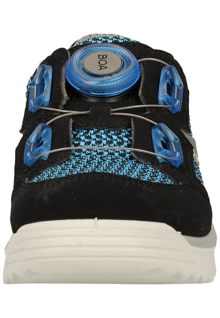 Ricosta Sneaker Lederimitat/Textil Blau/Schwarz